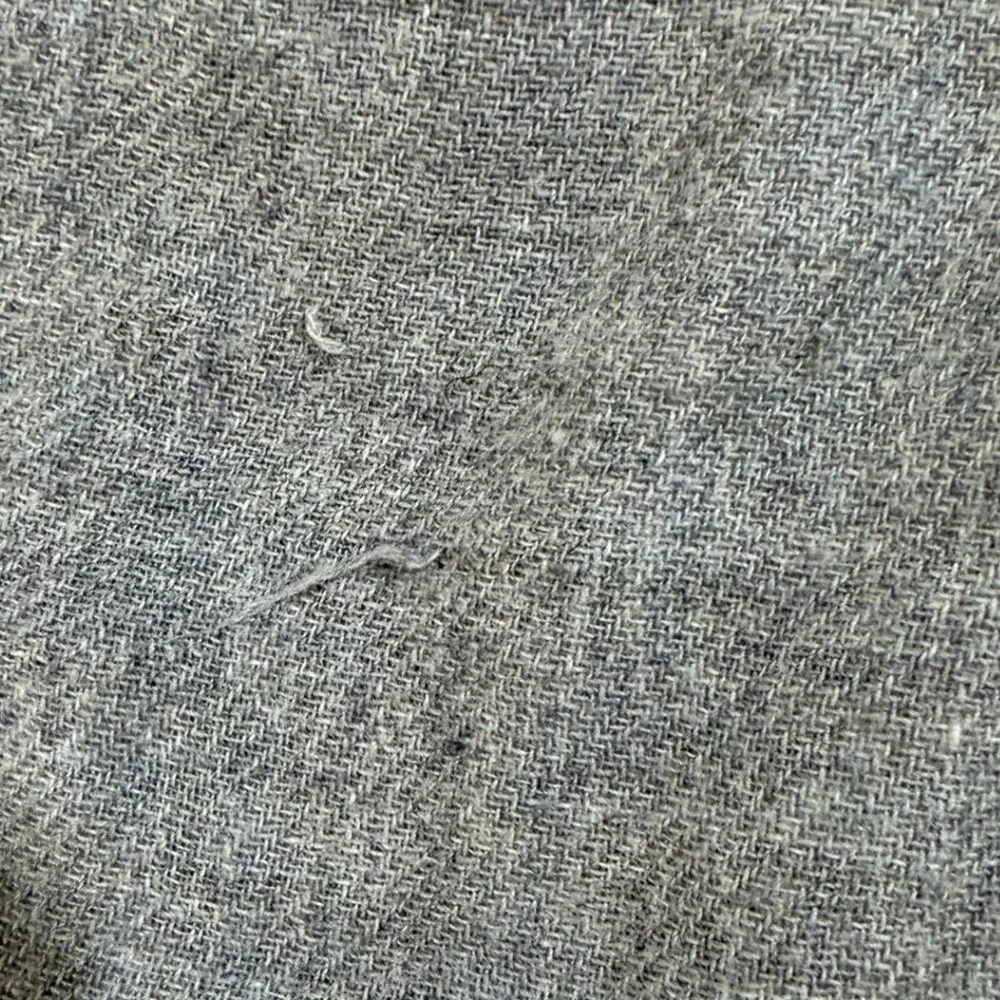 J.Crew Slim Gray Cotton Button Front Shirt Men's Small